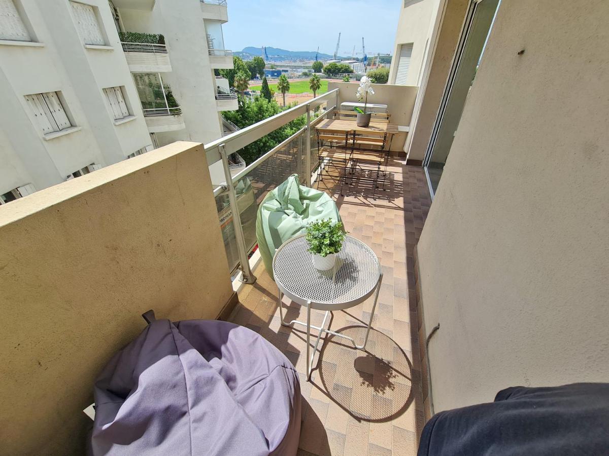 Gregbnb - T2 Pleine Ville - Climatise - Balcon - 1 Tolone Esterno foto