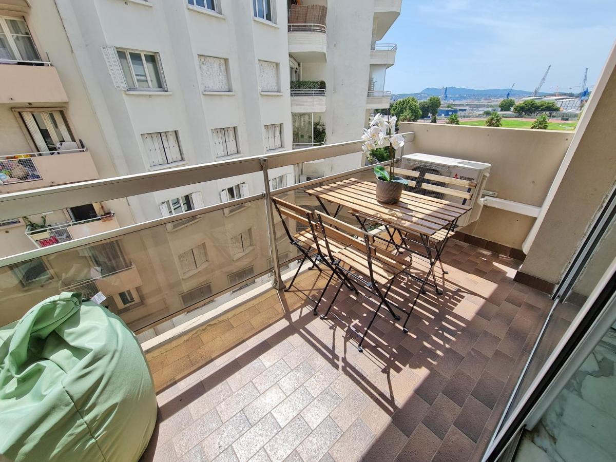 Gregbnb - T2 Pleine Ville - Climatise - Balcon - 1 Tolone Esterno foto