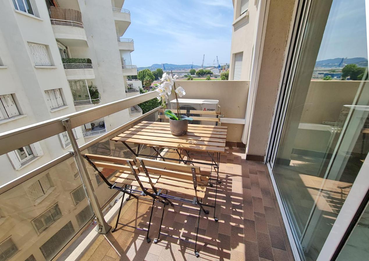 Gregbnb - T2 Pleine Ville - Climatise - Balcon - 1 Tolone Esterno foto